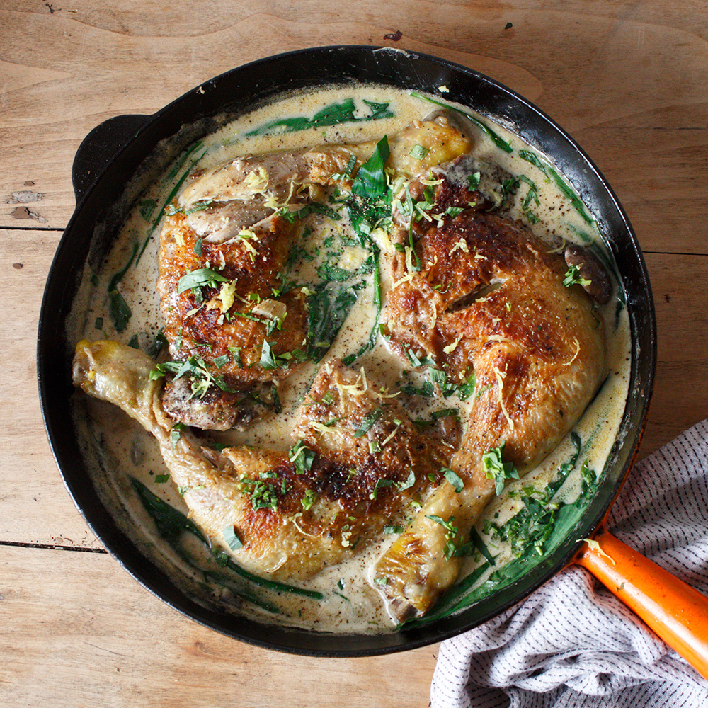 Chicken & Wild Garlic