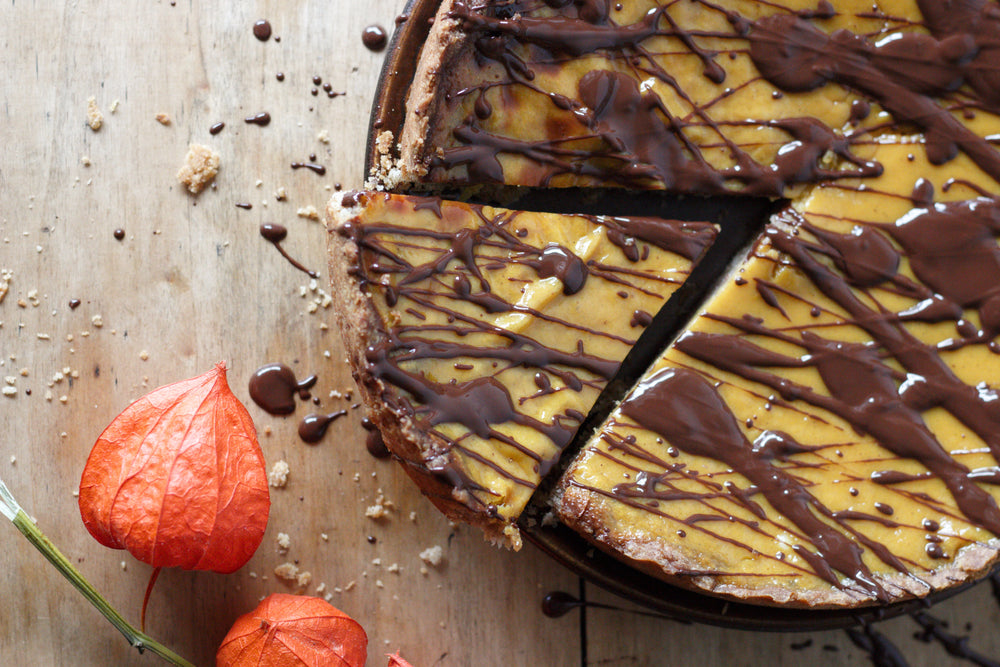 Chocolate Pumpkin Pie