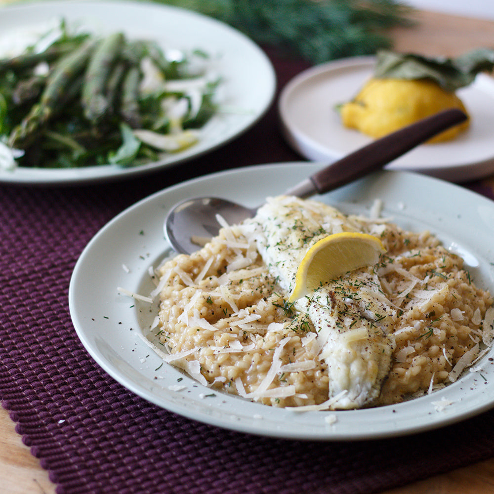 Risotto Al Limone w/ Pan Fried Plaice