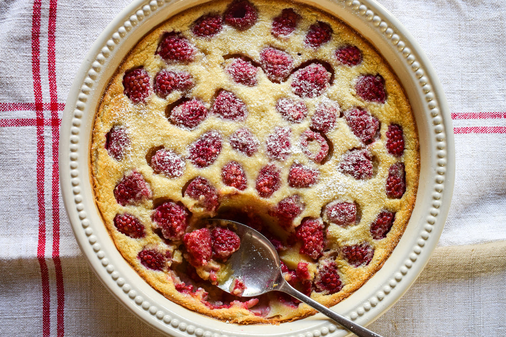 Kentish Raspberry Clafoutis