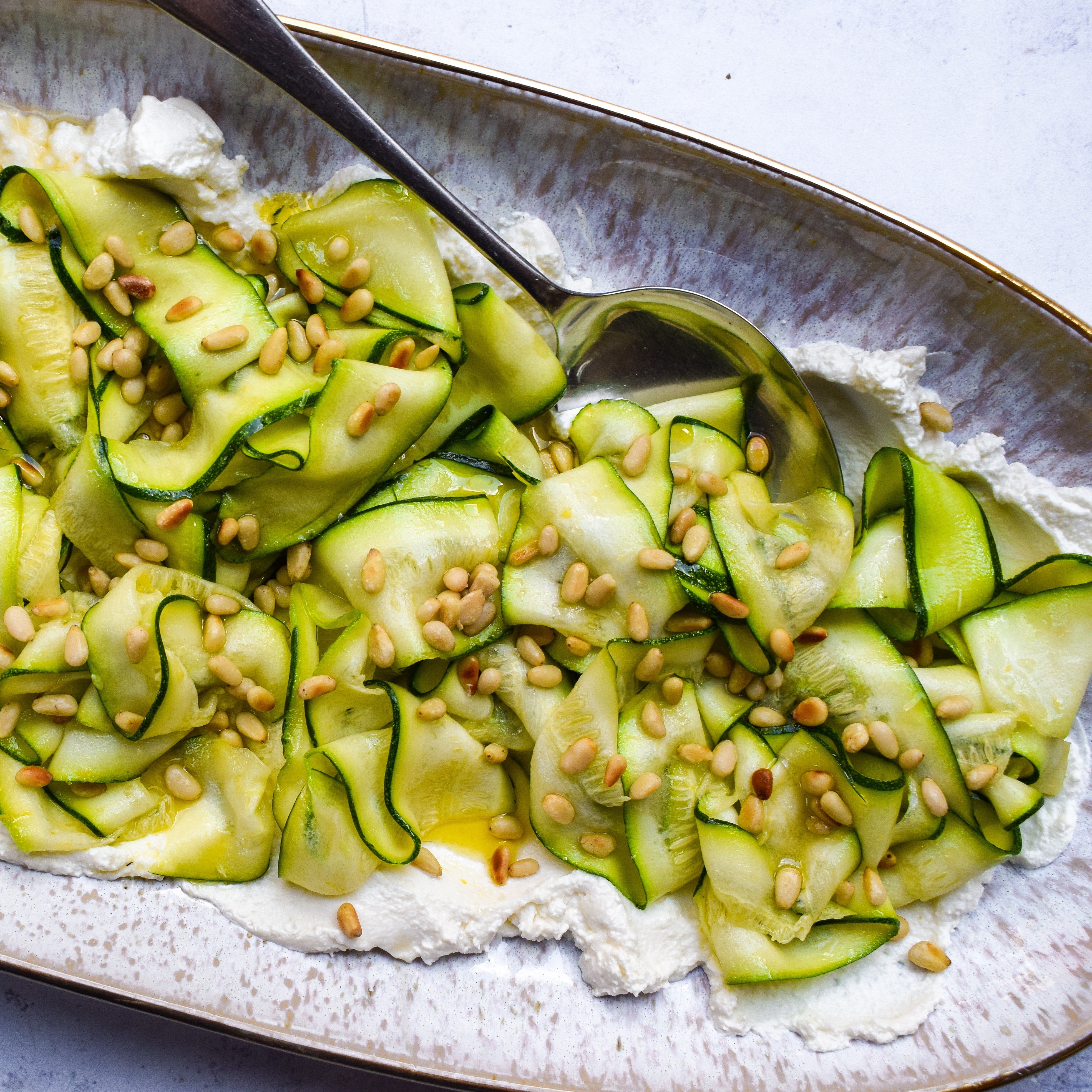 Raw Courgette & Ricotta Salad – Macknade