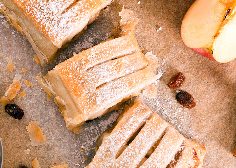 Apple & Mincemeat Strudel