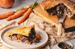 Beef & Balsamic Onion Pie