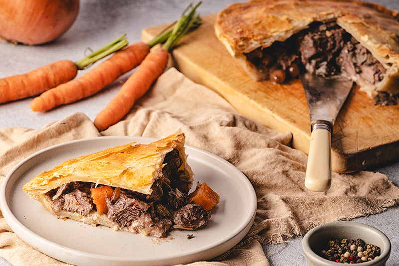 Beef & Balsamic Onion Pie