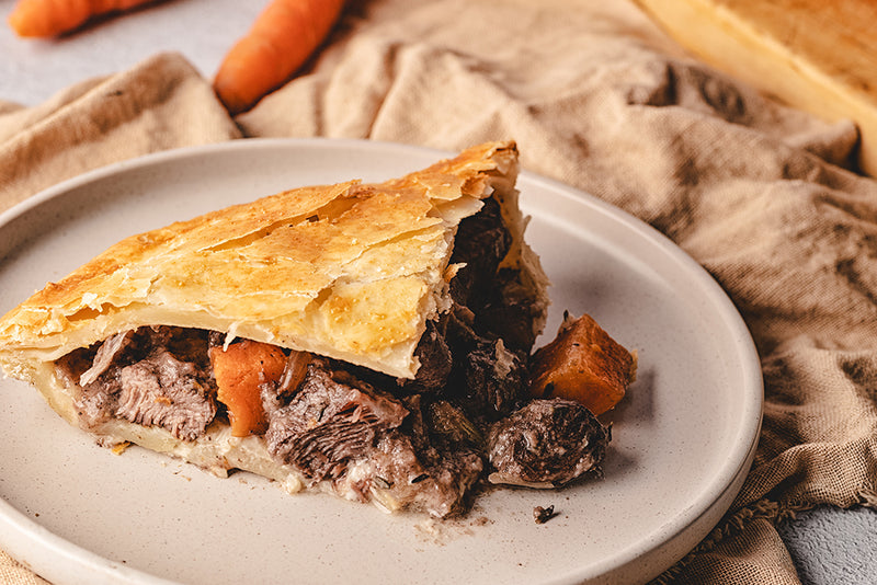Beef & Balsamic Onion Pie
