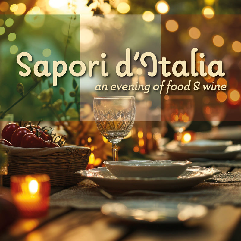 Sapori d'Italia: an evening of food, wine & music