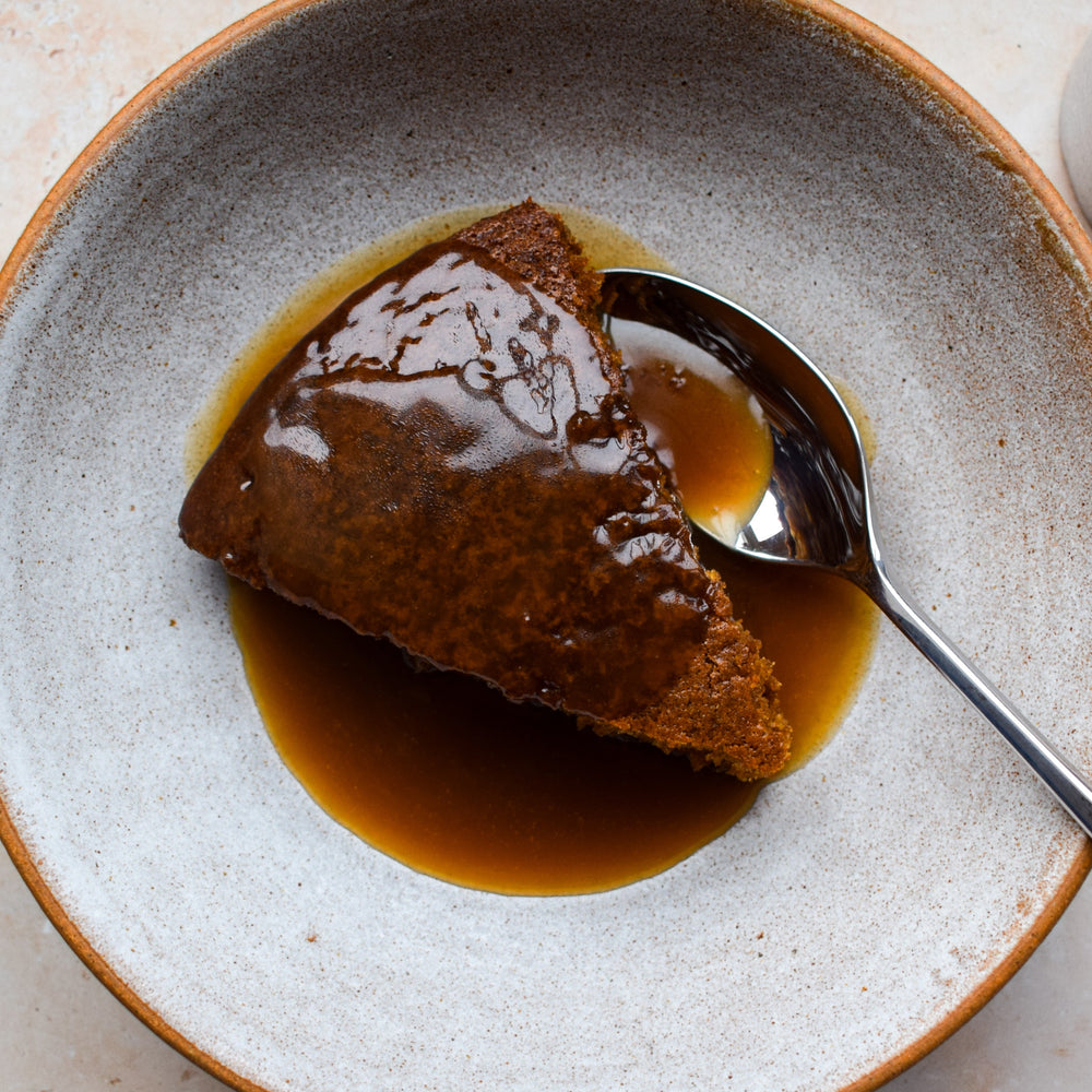 Stem Ginger Sticky Toffee Pudding
