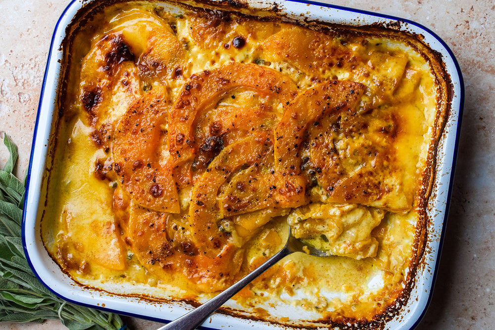 Butternut Squash Gratin
