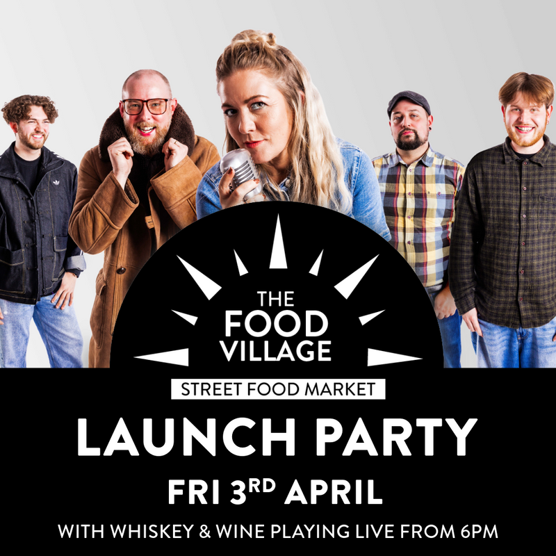 Food Village Launch Party with Whiskey & Wine