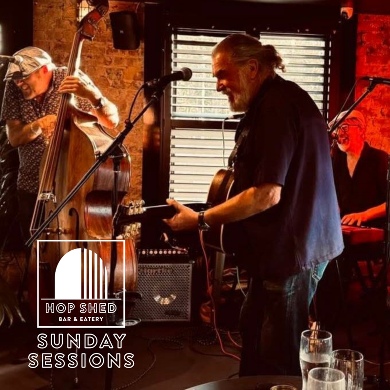 Sunday Hop Shed Sessions – Live Music with Big Orange Head
