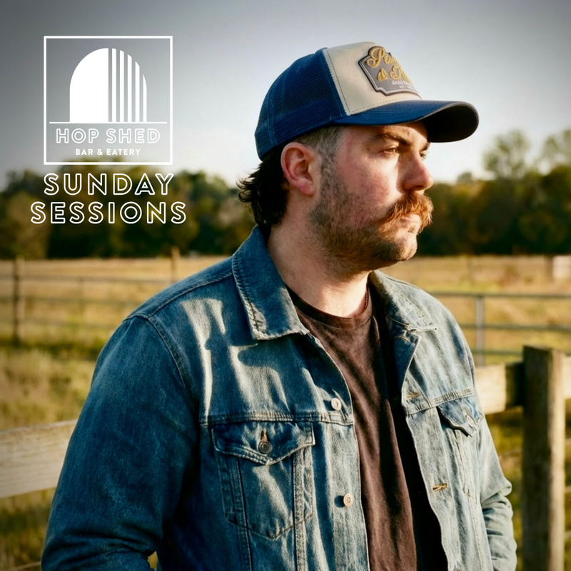Sunday Hop Shed Sessions – Live Music with Ash Crane