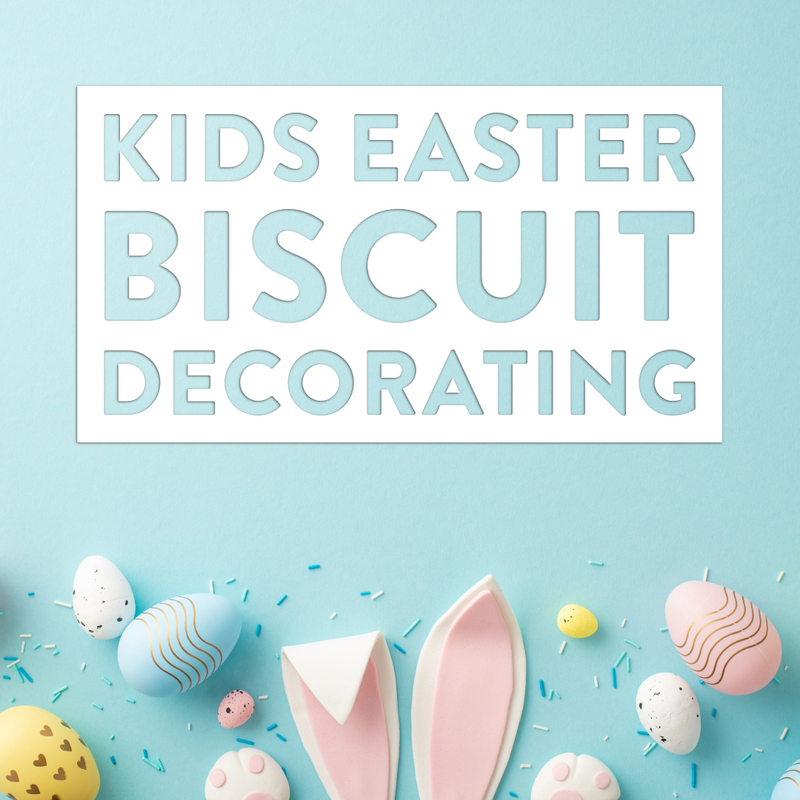 Kids Easter Biscuit Decorating